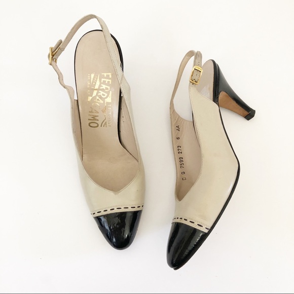 ferragamo slingback pumps